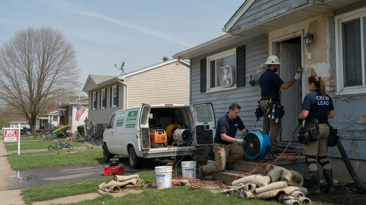 Flood Cleanup in Franklin, TX near me