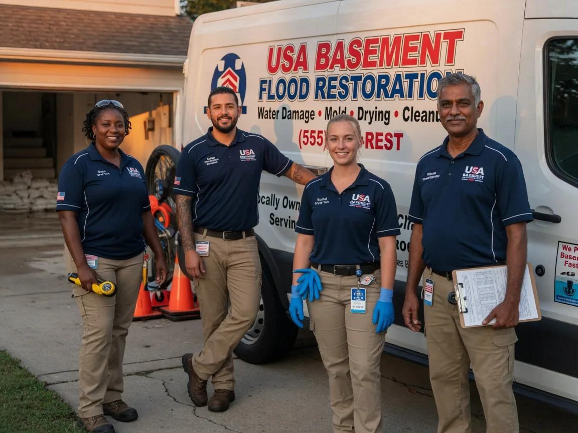Basement Flood Cleanup company in Franklin, TX